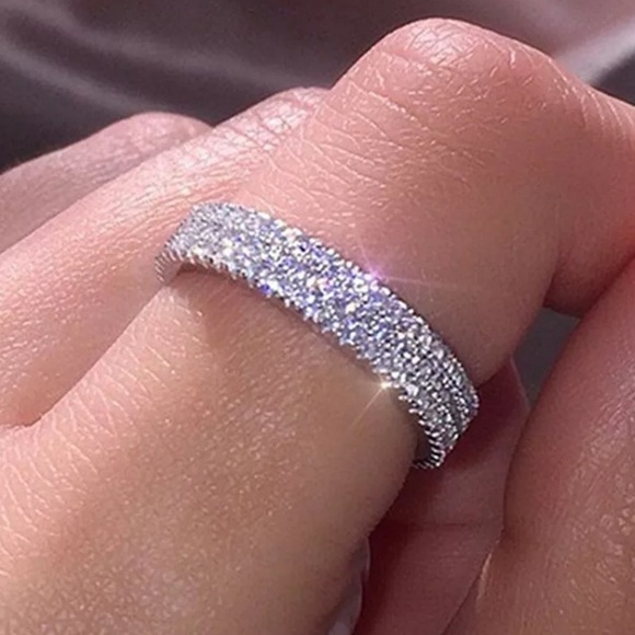 New 0.80CT enternity band round cut diamond 💎 - Picture 5 of 5